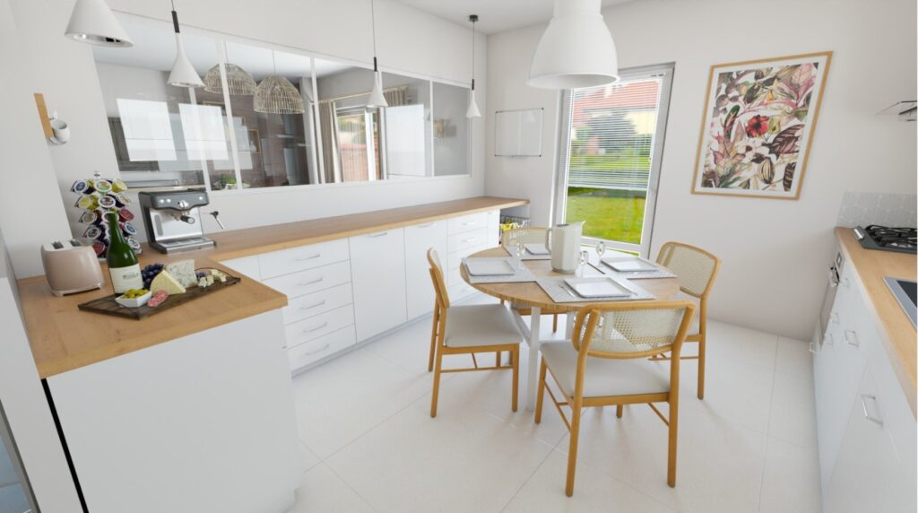 Rénovation maison contemporaine dans l'Ain
