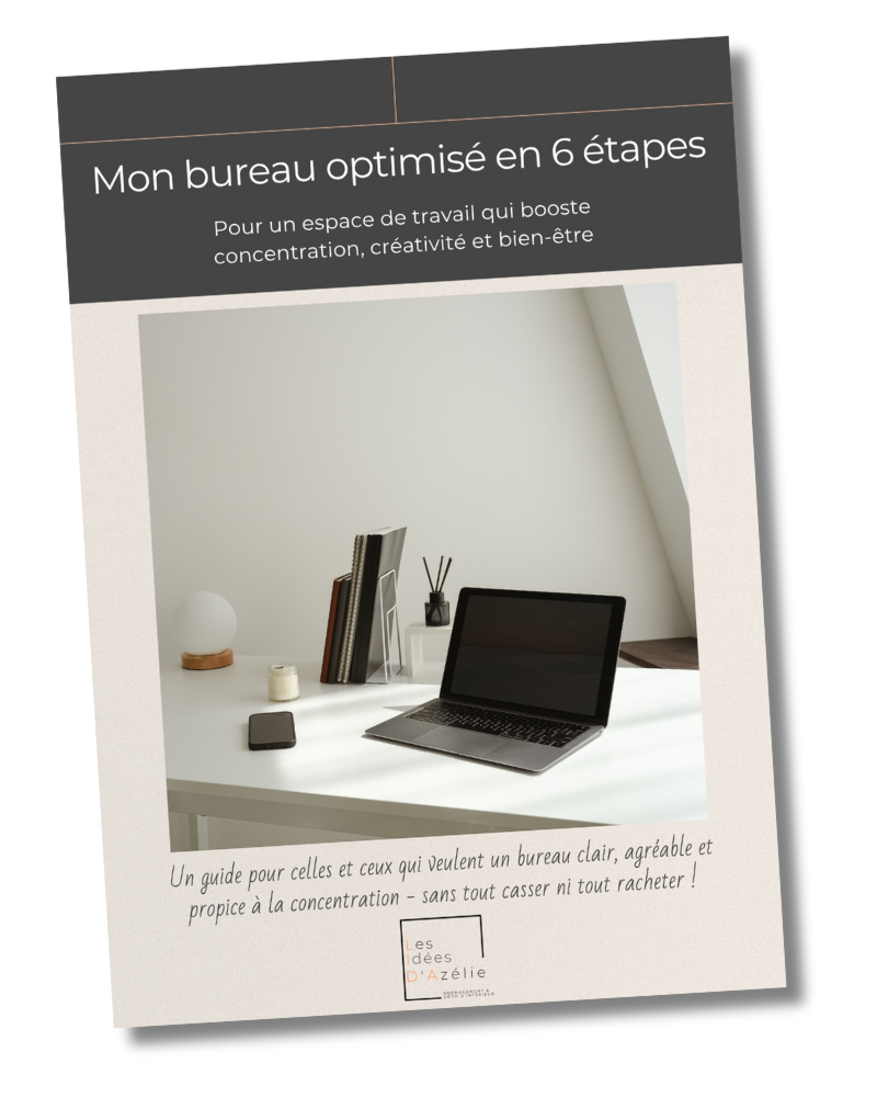 guide oratique optimisation de son espace de travail, bureau
